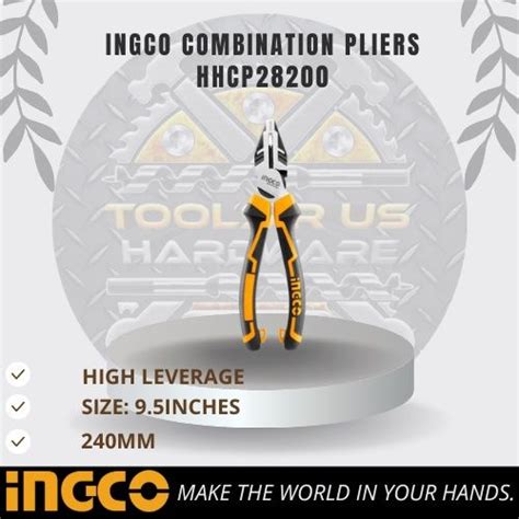 Ingco High Leverage Combination Pliers Hhcp Lazada Ph