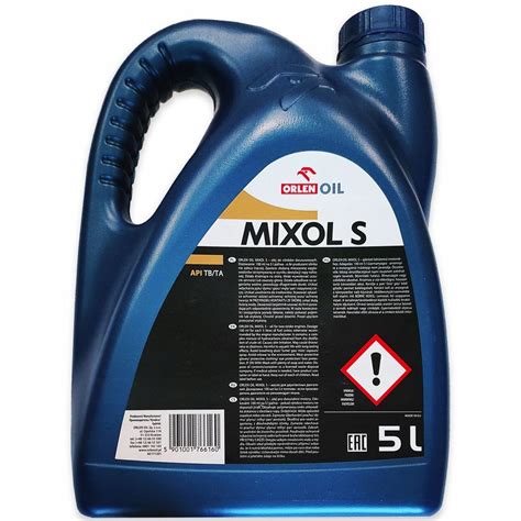 ORLEN OIL MIXOL S 5L olej do silników dwusuwowych 2T S 2 DO PALIWA 5