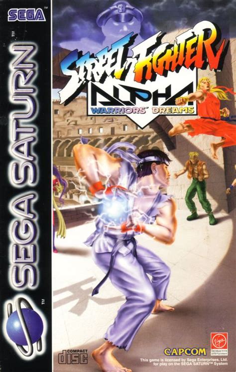 Street Fighter Alpha Warriors Dreams Cover Or Packaging Material