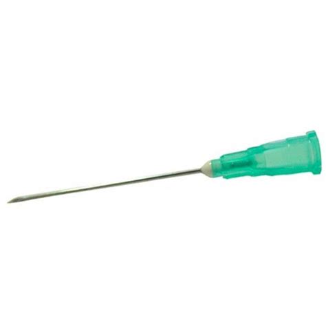 Aguja Icogam Luer 0 8X38 Verde G 21 Ref 016125 Totmedical