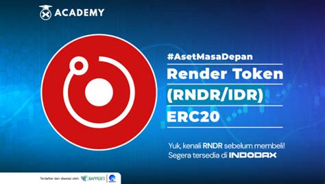 Render Token Rndr Is Now Available On Indodax