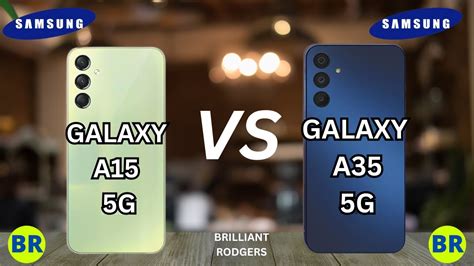 Samsung Galaxy A15 5g Vs Samsung Galaxy A35 5g Full Comparison Youtube