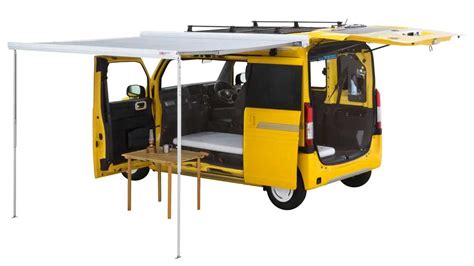 The Honda N Van Camper Packs Just The Bare Essentials