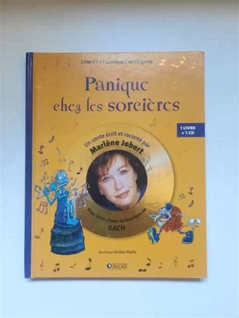 Livre Cd Panique Chez Les Sorcieres Marlene Jobert Musique Jean