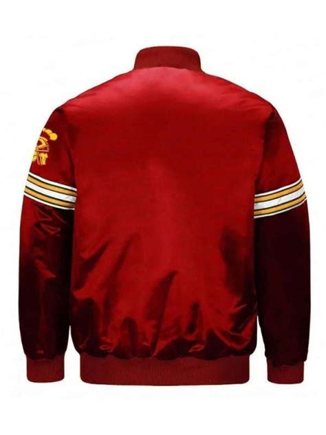 Usc Trojans Football Red Bomber Jacket Victoria Jacket