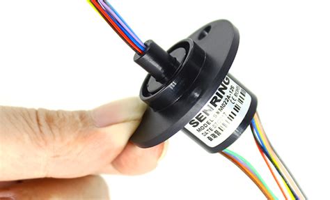 Capsule Slip Ringmini Slip Ring With Flange Senring