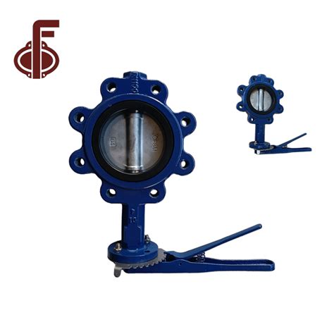 China China New Product On Off Butterfly Valve Hand Lever Actuated