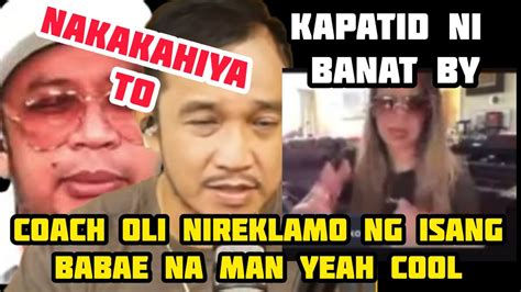 Utol Na Vlogger Ni Banat By Coach Oli Nireklamo Ng Isang Babae Youtube