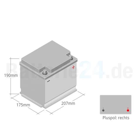 VARTA A9 Silver Dynamic AGM Autobatterie 12V 50Ah Batterie24 De