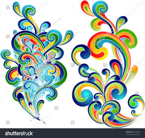 Color Design Elements Stock Vector Illustration 32739274 : Shutterstock