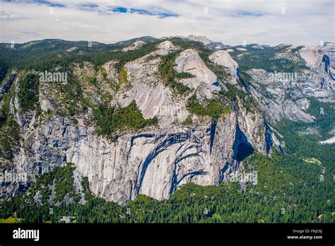 Panoramablick Vom Glacier Point Ber Yosemite Tal Yosemite Valley Ist