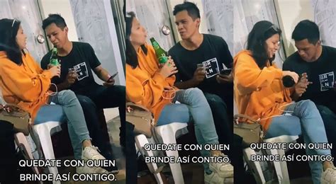 Tiktok Viral Perú Pareja Brinda Al Ritmo De ‘cervecero De Armonía 10