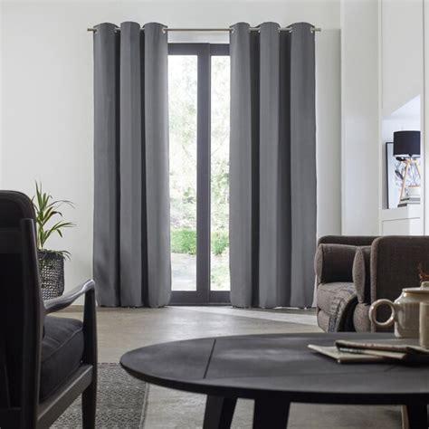 Madura Occultant Synthetic Blackout Eyelet Single Curtain Panel