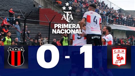 Defensores de Belgrano 0 1 Deportivo Morón Primera Nacional Fecha