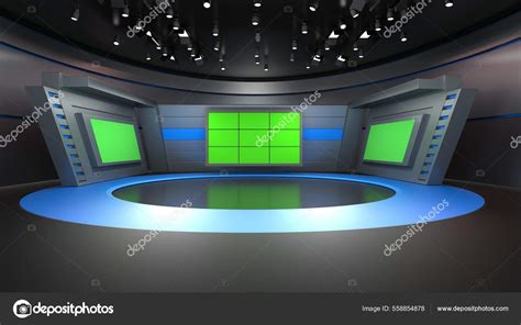 News Studio Background 1920x1080