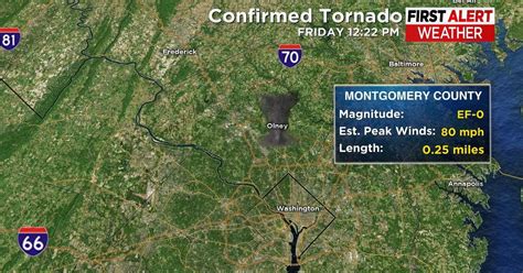 National Weather Service Confirms 2 Tornadoes Touched Down Friday In Maryland Cbs Baltimore