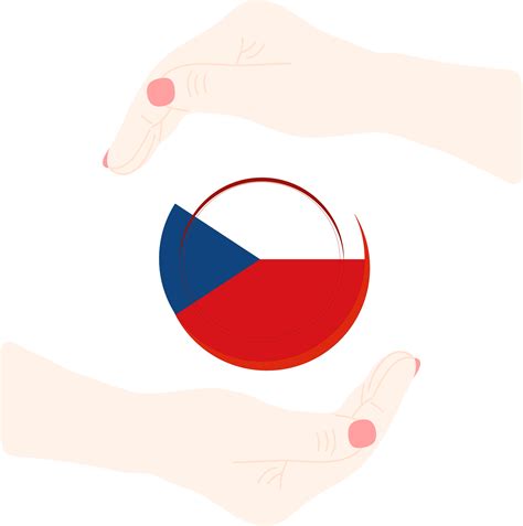 Czech Hand Drawn Flag Czech Korunaeuro Hand Drawn 11651719 Png