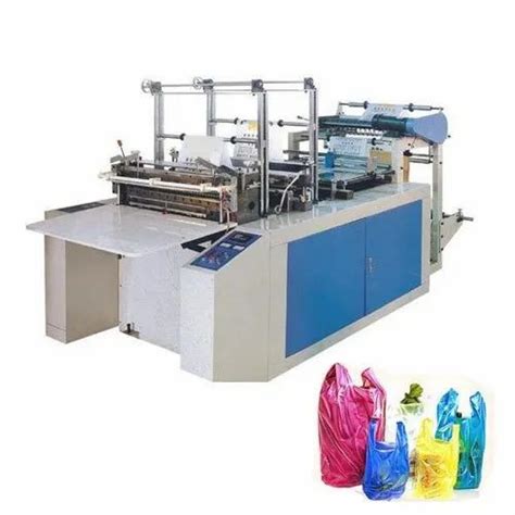 Fully Automatic Bio Plastic Carry Bag Making Machine Capacity 80 100