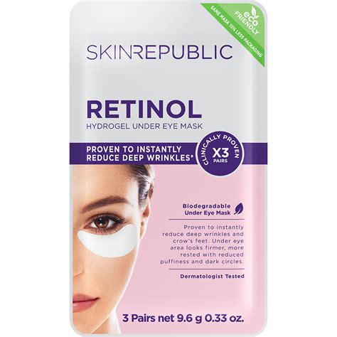 Skin Republic Retinol Hydrogel Under Eye Patches Shop Today Get It