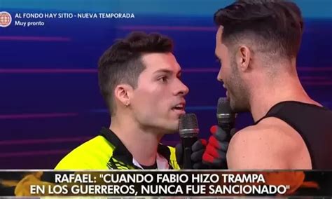 Fabio Agostini se enfrentó cara a cara a Patricio Parodi tras negar que