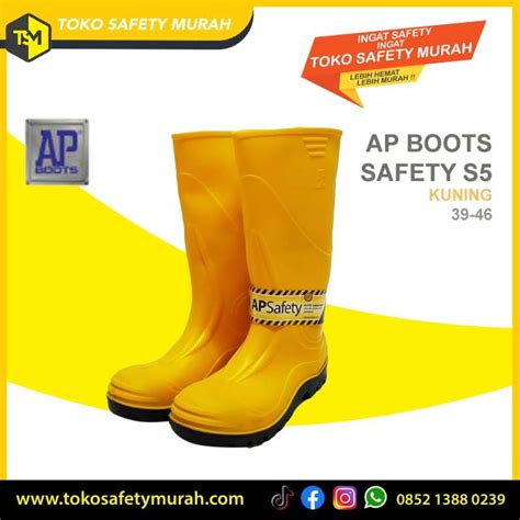 Sepatu Boot Sni Safety Boots Strength By Petrova Ujung Besi