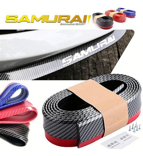 Lip Samurai Universal Facia Faldon Flexible Estribo Spoiler Mercadolibre