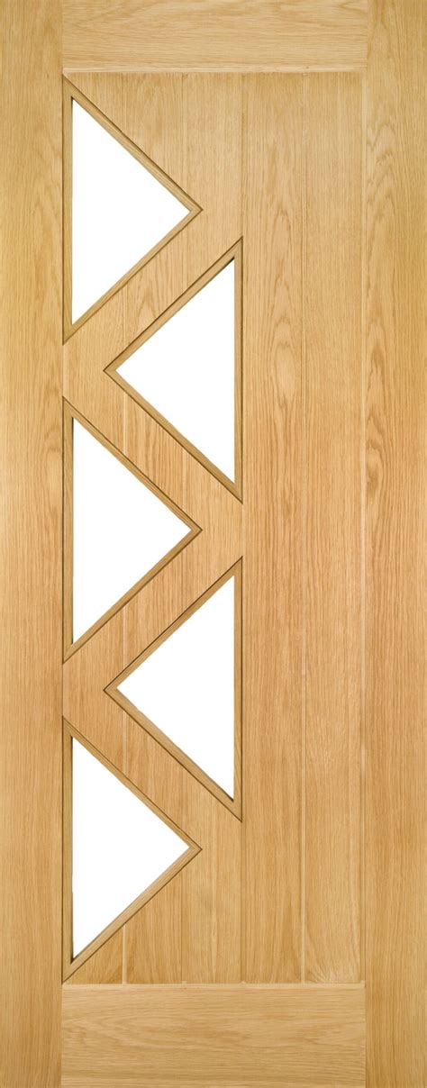 Deanta Ely Prefinished Oak Glazed L Fsc Door Iduk