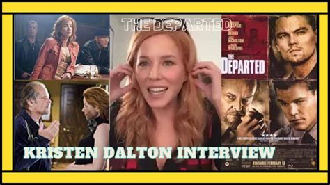Kristen Dalton Interview The Departed 2006 Youtube