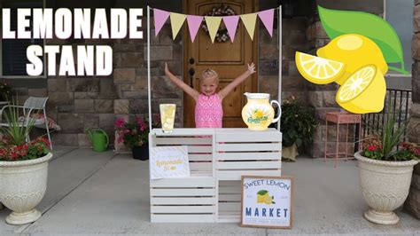 Homemade Lemonade Stand Ideas