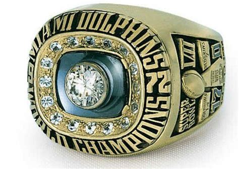 Miami Super Bowl VII ring | Super bowl rings, Super bowl, 1972 miami ...