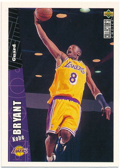 Kobe Bryant NBA 1996 97 Upper Deck UD RC 267 Rookie Card ルーキーカード コービー