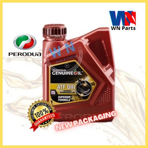 Perodua Auto Transmission Fluid Atf Diii D L Green Myvi