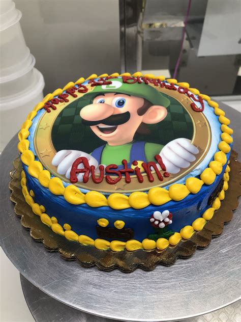 Luigi Birthday Cake Birthday Cake Cake Birthday