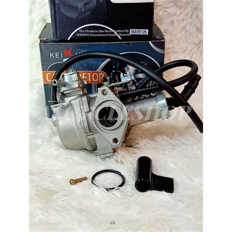 KEIHIN CARBURETOR STOCK SIZE FOR WAVE 125 XRM 125 Shopee Philippines