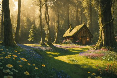 Cabin in the woods by Ljos04 on DeviantArt