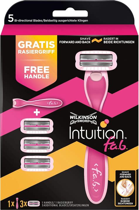 Wilkinson Sword Intuition Fab Vorteilspack Rasierer Mit Ersatzklingen