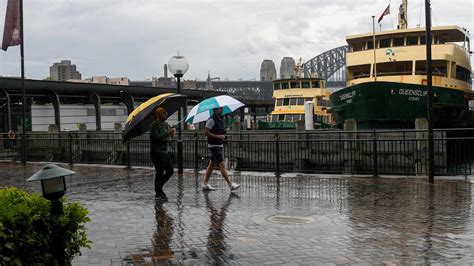 Nsw Weather Severe Storms To Lash Nsw Daily Telegraph