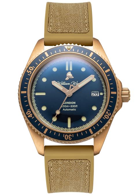 The Bronze Sapphire Watch