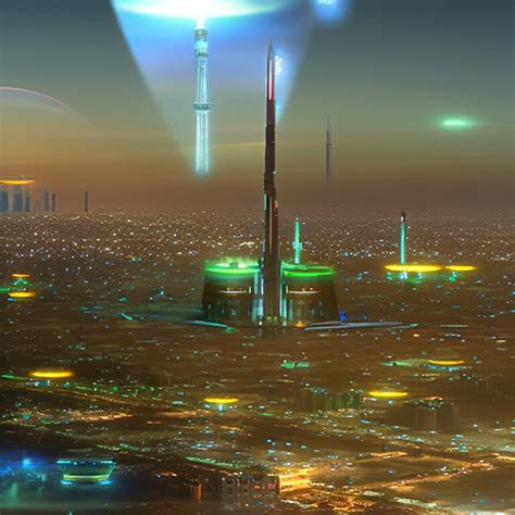 Artstation Sci Fi City Baghdad