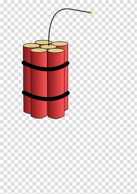 Tnt Dynamite Stick Lit Fuse Exploding Drawing Vector Clipart Clip