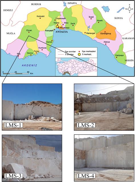 Location map of limestone quarries | Download Scientific Diagram