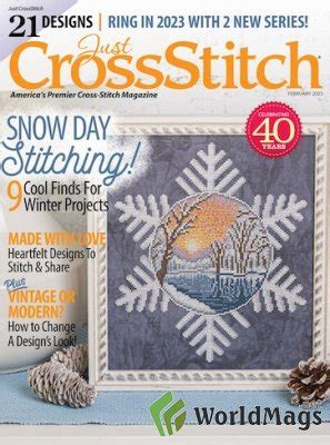 Just Crossstitch February Pdf Digital Magazines