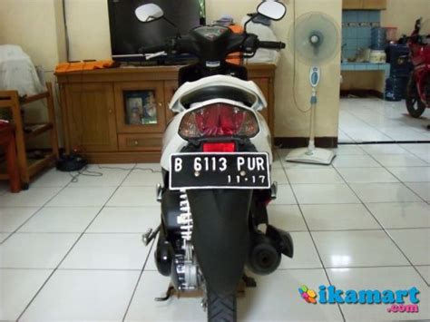 Jual Yamaha Mio J Teen CW Hitam Putih 2012 Akhir Gresss Siap Pakai Motor