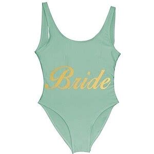 Gyios Bikini Triangolo Donna Bachelor Party One Piece Swimsuit Team Bride Swimwear Women Bikini