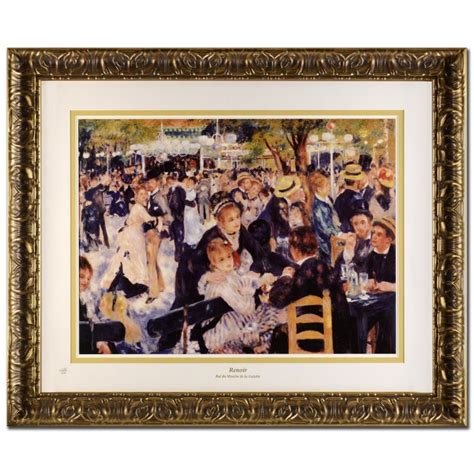 "Bal du Moulin de la Galette by Renoir **Poster" Impressionism - Pierre ...