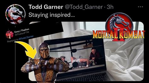 Mortal Kombat 2 Todd Garner Posts Rocky Training Is This A Tremor Tease