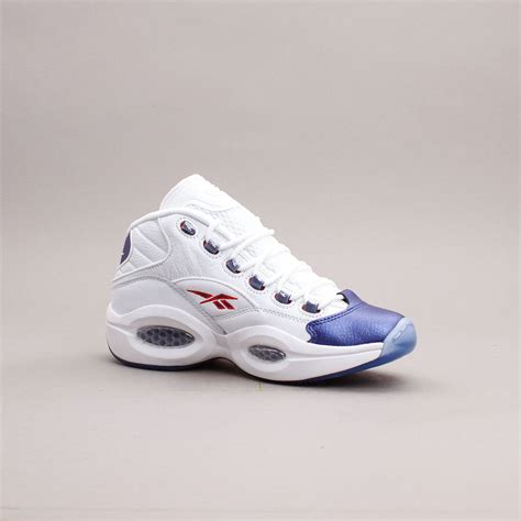 Reebok Classics Question Mid Allen Iverson Blue Toe Og Basketball New Men Gx0227 Ebay