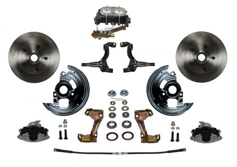 Chevy II Front Disc Brake Conversion Kit Chevy 5 Lug Brake Kit