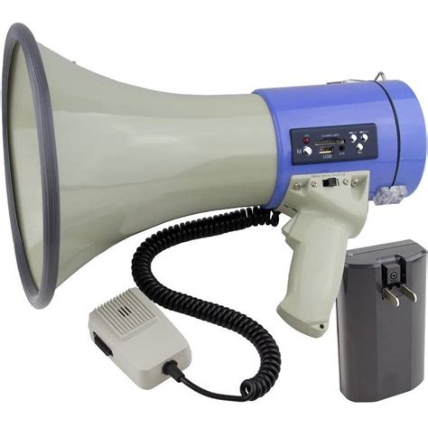 Dynamax Sr Su Loud Hailer Megaphone C W Usb Player Rechargeable