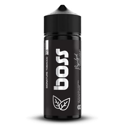 Boss E Liquids Signature Tobacco Longfill Flavour Shot 30ml